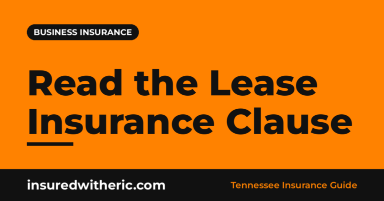 Read more about the article Signing a Commercial Lease? Insurance Requirements to Check First