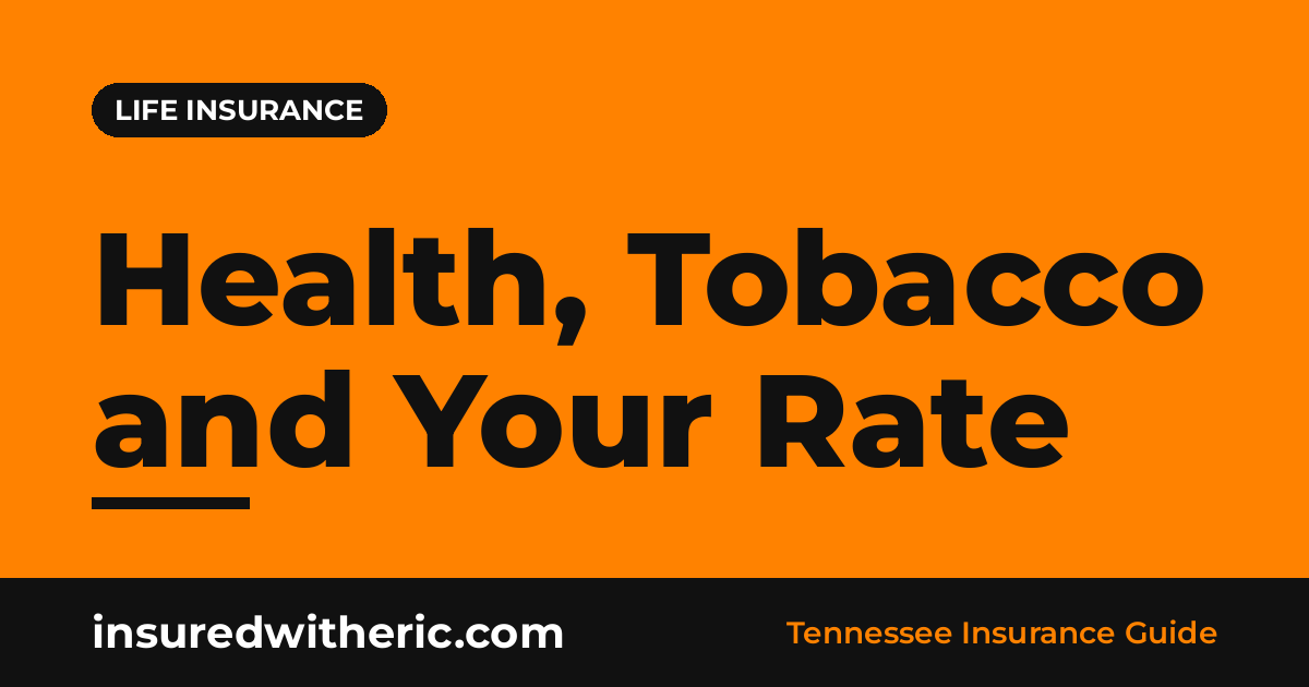 Read more about the article How Health Conditions and Tobacco Affect Life Insurance Rates