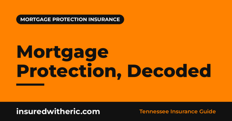 Read more about the article Mortgage Protection Insurance vs. Term Life vs. PMI: What’s the Difference?