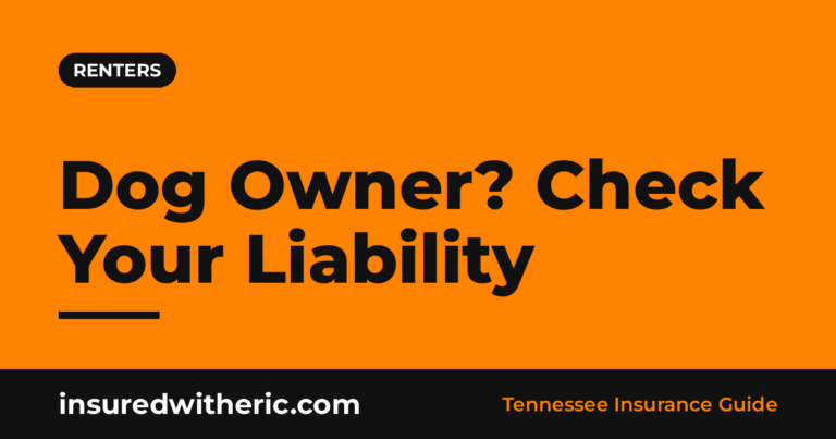 Read more about the article Does Renters Insurance Cover Dog Bites? Pet Liability for Tennessee Renters