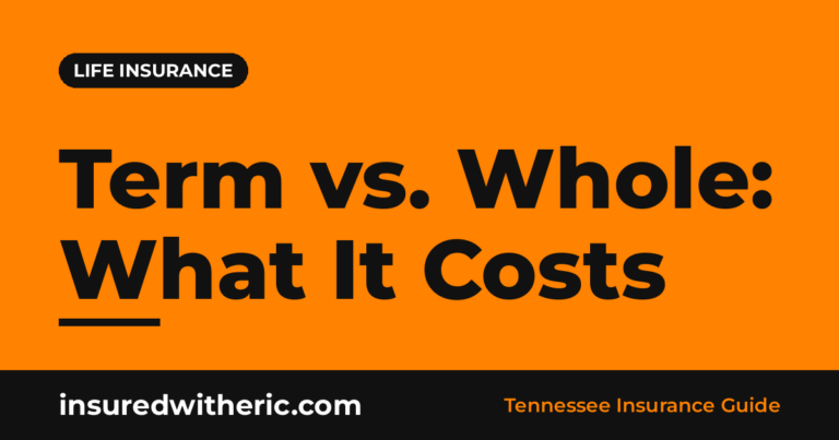 Read more about the article Term vs. Whole Life Insurance: Side-by-Side Comparison and Sample Premiums by Age