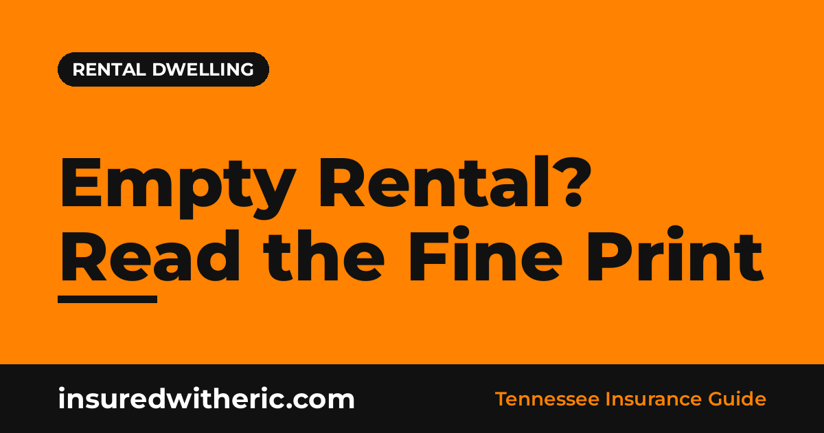 Read more about the article Vacant Rental Property Insurance: What Happens Between Tenants